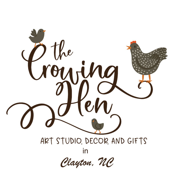 The Crowing Hen of Clayton logo
